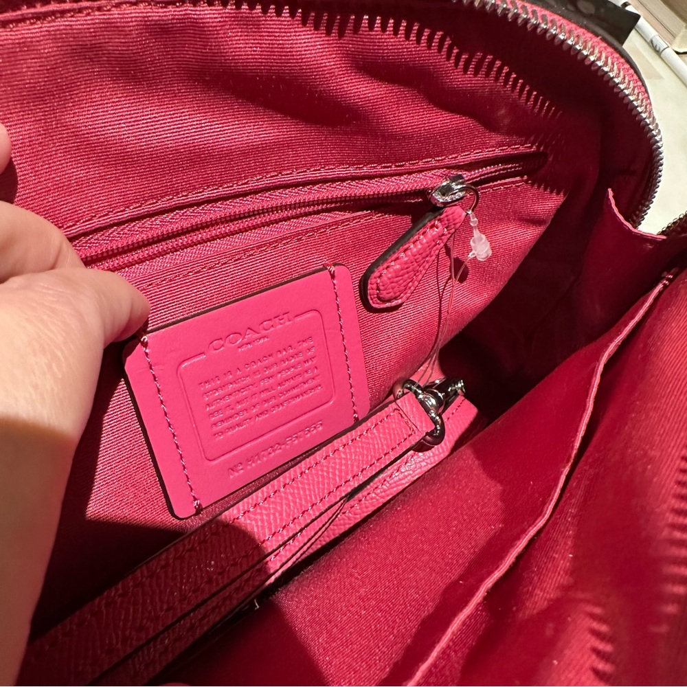 MINI SIERRA SATCHEL IN CROSSGRAIN LEATHER (COACH F57555) - Picture 7 of 7